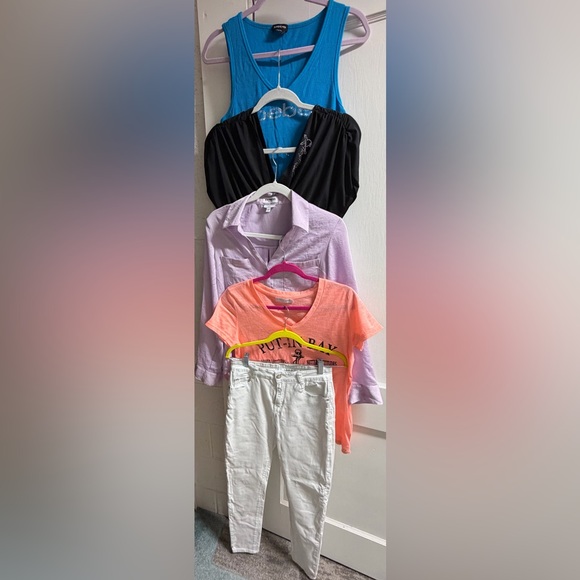 Express Tops - Lot of women’s tops and jeans. Express, bebe, Playboy etc.